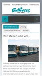 Mobile Screenshot of gullivers-bus.de